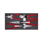 Knipex Tools 00 20 01 V16, 4Piece Pliers Set in Foam Tray