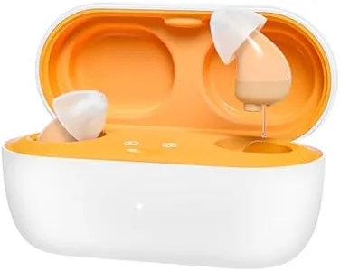 Hearing Aids for Adults (Not Amplifiers), OTC Rechargeable Mini CIC Digital 16-channel Hearing Aids for Seniors Nearly Invisible Premium Sound Quality