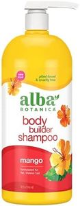 Alba Botanica Body Builder Shampoo, Mango, 32 Oz