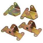 YHB 4pcs Solid Motor Engine Mount Combo SBC BBC for Chevy Frame MountRat Rod Hot Street Engine Bracket Kit ‎3990914