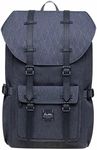 KAUKKO Laptop Travel Backpack, Outdoor Rucksack Fits 15.6 Inch Laptop(18-grey)