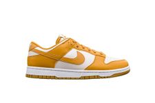 Nike Dunk Low Women Shoes, Phantom/Gold Suede-white-volt, 7.5