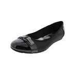 Anne Klein Women's ABLE Ballet Flat, Black, 9.5 B(M) US