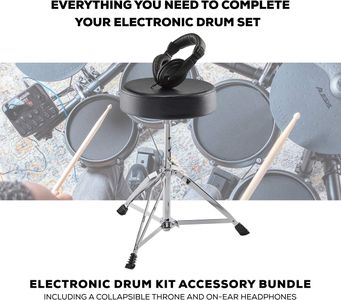 Alesis Turbo Mesh Electronic Drum Kit – 7-Piece Digital Set