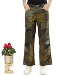 NUEVOSDAMAS Women Urban Explorer Camouflage Cargo Pant