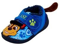 Paw Patrol Boys 3D Fleece Lined Slippers 9 UK Child Blue