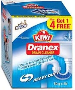 KIWI Mr. Muscle Dranex Saver Pack - 50 g (Buy 4 get 1 Free)