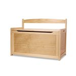 Melissa & Doug Wooden Toy Chest - Light Wood Furniture for Playroom, Blonde | Kids Toy Box, Wooden Toy Box Storage Organizer, Children's Furniture Toy Chest