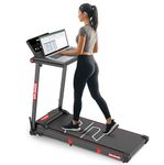 Sparnod Fitness STH-3085 Foldable Treadmill for Home Use – 4 HP Motor, 12 Preset Programs, 12 km/h Speed, Manual Incline, LED Display, 100kg Max Weight