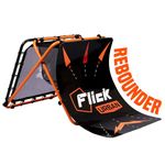 FLICK 4 in 1 Urban Skills Trainer - Football Rebounder – Urban Flick Return Ramp – Football Target Net – Soccer Training Equipment – Football Reaction Training - Football Training Equipment