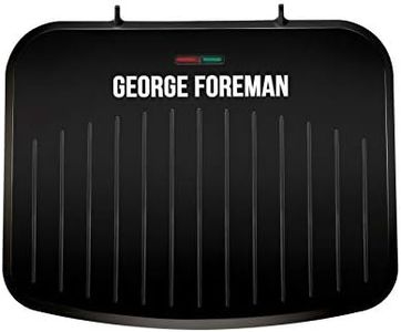 George Foreman GFF2021 Fit Grill Medium, Fast Heat Up, Easy to Clean, Drip Tray, Non Stick Grill, Black