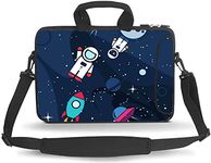 Laptop Bag Carrying Cases Computer Shoulder Messenger Cover for Women ,Fits Laptops/Notebook/ebooks/Kids Tablet/ipad (15-15.6 inch, Rocket)