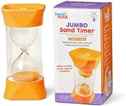 hand2mind Orange Jumbo Sand Timers,