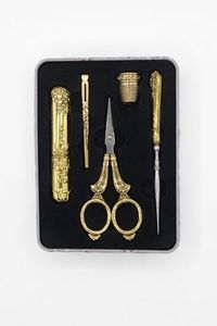Wizardi Craft Scissors for Felting & Embroidery F07-M13-4-gold