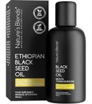 Nature's Blends Black Seed Oil Cold Pressed - 100ml | Made with 100% Pure & Natural Nigella Sativa Seeds - Black Cumin Seed Oil Rich in Thymoquinone for Immune System & Overall Wellness (100ml)