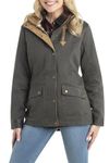 Legendary Whitetails Women's Standard Saddle Country Shirt Jacket, Tarmac, Small