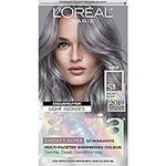 L'Oreal Paris Feria Multi-Faceted Shimmering Permanent Hair Color Hair Dye, S1 Smokey Silver