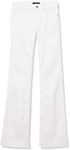 True Religion Women's Becca Mid Rise Bootcut Jean, Optic White, 34