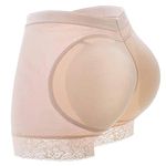 Vorcy Women Butt Pads Fake Butt Lifter Shapewear Padded Panties Hip Enhancer Pads Body Shaper Tummy Control Nude