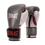 Everlast PowerLock Pro Training Gloves 12oz PowerLock Pro Training Gloves, Grey/Red