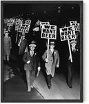 HAUS AND HUES Beer Poster Vintage Prints - We Want Beer Prohibition Wall Art for Men, Bar Art Vintage Posters, Prohibition Decor Funny Wall Art, Black and White Photos for Wall Decor (Unframed 16x20)