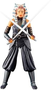 Star Wars Hasbro The Black Series, Ashoka Tano, Figurine de Collection de 15 cm, The Mandalorian, Jouet pour Enfants, dès 4 Ans F4349 Multicolore