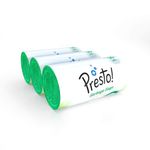 Amazon Brand - Presto! Garbage Bags, Medium - 30 Bags/Roll (Pack of 3, Green, For Wet Waste, plastic)