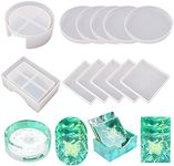 12 Pack Silicone Coaster Resin Mold