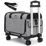 Pecute Pet Carrier with Wheels Airl