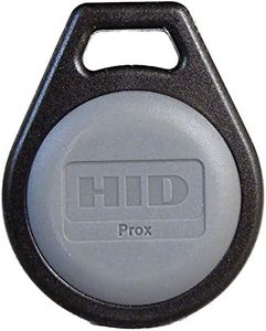 HID Corporation 1346 ProxKey III Key Fob Proximity Access Card Keyfob, 1-1/4" Length x 1-1/2" Height x 15/64" Thick (25)