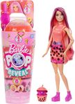 Barbie Pop Reveal Bubble Tea Series Doll & Accessories with Fashion Doll & Pet, 8 Surprises Include Color Change, Cup with Storage (Styles May Vary)
