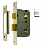 Era 243-61 2.5-inch/ 64mm Bathroom Sashlock - Chrome Effect