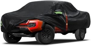 Migaven 6 Layers Car Cover Custom Fit for Toyota Tacoma 2005-2024, Waterproof Full Exterior Cover Rain Sun Protection with Door Zipper