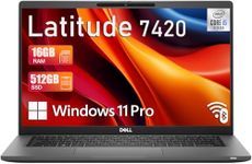 Dell Latitude 7420 14-inch FHD (1920×1080) Laptop Computer, Intel Core i5-1145G7,16GB RAM, 512GB SSD, HDMI, Thunderbolt 4, Windows 11 Pro (Renewed)