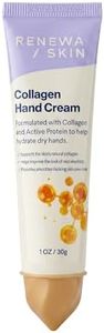 Renewa Skin Golden Collagen Hand Cream – Anti Aging Hand Cream for Women with Collagen & Peptides, Dark Spot + Wrinkle Hand Cream, Restoring Hand Treatment
