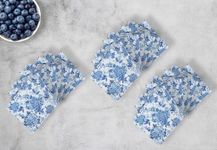 Napkins - Blue Vintage (18 x 18 inches) (Pack of 24 - Blue Vintage)