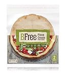 Stone Baked Pizza Crust by BFree Foods- Gluten Free Pizza Dough – Keto Pizza Crust – Includes 2 Pizza Bases, 12.6 Oz [1 Pack]
