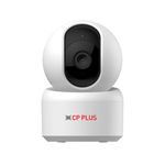 CP PLUS 3MP Full HD Smart Wi-Fi CCTV Camera | 360° Pan & Tilt | CTC Cyber Secure Tech | View & Talk | Motion Tracking | Night Vision | SD Card (Up to 256GB) | Alexa & OK Google | CP-E35Q