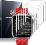 LK 6 Pack Compatible with Apple Watch Series 8 Screen Protector [45mm] Series 7 [New Version] Anti-Scratch, Self-Healing Soft TPU Film for Apple Watch Series 8 45mm, HD Transparent