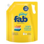 Godrej Fab Liquid Detergent Refill Pouch for Machine - 4 L
