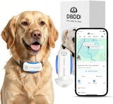 DBDD Dog GPS Tracker, AI Tracker Collar with Virtual Fence & Health Monitoring - Real Time Location Tracker for Escape Artists, Electronic Fence Collar for Medium to Large Dogs, iOS and Android