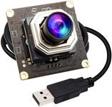 ELP 1080P 120fps USB Autofocus Camera Module for Computer 11.6mp Lightburn Camera Mini UVC USB2.0 High Speed PC Camera Wide Angle 100Degree No Distortion Lens USB Security Web Camera Board for Laptop