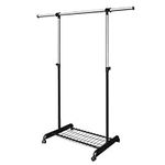 LiaMeE Free Standing Clothing Rack 