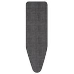 Brabantia Thick Foam & Felt Padding Ironing Board Cover, Size D (53 x 18 in), Denim Black