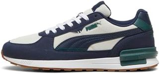 PUMA Men's Graviton Sneaker, Vapor Gray-Club Navy-Dark Myrtle, 9.5