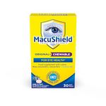 MacuShield Original Chewable – 30 day pack, Eye Health Food Supplement containing Lutein, Zeaxanthin and Meso-zeaxanthin, as well as Vitamin B2 which supports normal vision