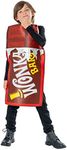 Rubie's Kid's Willy Wonka Chocolate Bar Tabard Costume, Multicolor, 5-8 Years