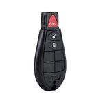 2008-2012 Dodge Grand Caravan Van Durango 2008-2013 Fobik Key with Integrated Keyless Remote Car Key Fob - 3 Button