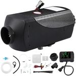 GarveeLife Diesel Heater 15L 8KW Portable Diesel Air Heater With Remote Control & Lcd Monitor – Fast Heating, Low Noise, Ideal for Trucks, Rvs, and Indoors, Black