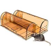 Humane Mouse Trap, Live Mice Trap, Reusable Indoor and Outside Mouse Traps, Kids/Pets Safe, Easy to Set, 2 Pack